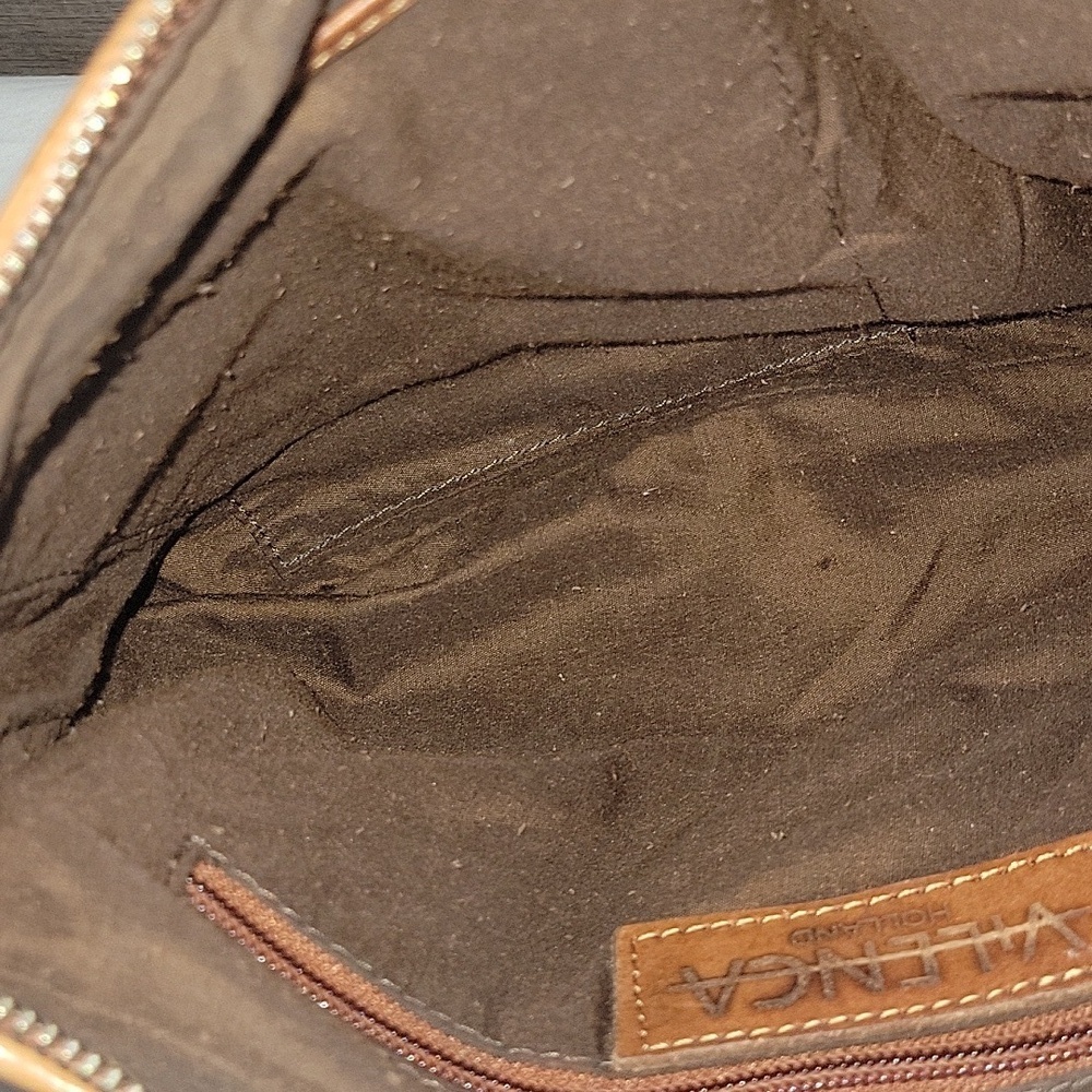Vilenca Holland for Anthropologie Brown Woven Leather Crossbody Shoulder Bag - Picture 10 of 13